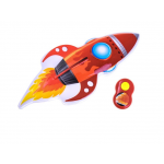 Detská nočná lampa so zvukmi raketa